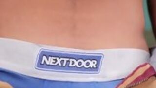 Muscular Gaysex Jock Enjoying Solo Fun
