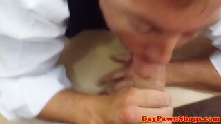 Desperate Dude Spitroasted For Extra Cash