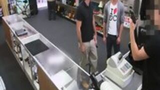 Pawnshop Gaybaits Threeway With A Gimp