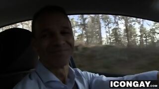 Hitchiker Roman Todd Bangs DILF Rodney Steeles Tight Asshole