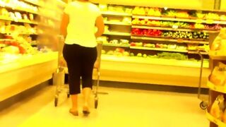 Hideous MILF T Perfect Large Rear End VPL..