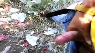 Sega E Sborrata All'aperto