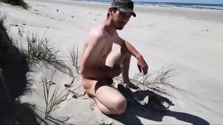 Danish Beach Wank - Denis Matern