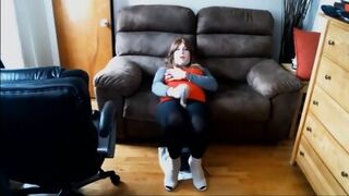 Huge Toy Anal Play