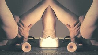 Double vision - artistic club mix with cum shot