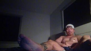 Oiled Up and Jerking Off!!!