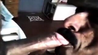 Indian Grandpa Sucking