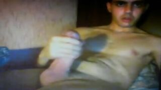 Smooth Turkish Guy Wanking Huge Thick Cock On Cam