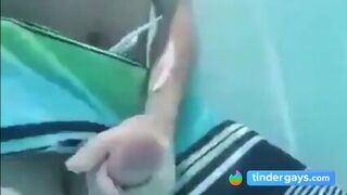 Jerk Off Under Water