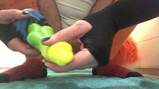 My raptor made me cum twice