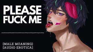 Subby Boy begging Daddy to help him cum || NSFW Audio Verbal Bottom