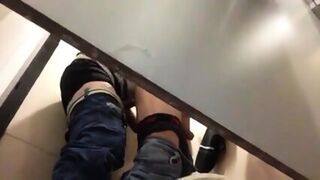 Caught Fucking In Restroom