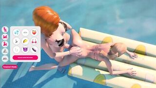 Beautiful 3D Dickgirl Fucks