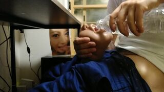 Everyday masturbation. Ejaculate AIKA as a side dish in a blowjob hole!