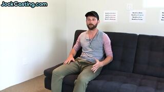 Amateur Jock Toys His Asshole And Wanks His Cock On Casting