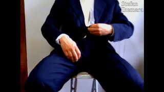 a memory in 2011, Japanese guy taking off suits