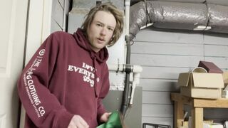 Curious straight friend got shook tf up when he caught me