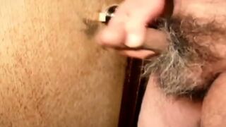 Mature Japanese Man Strokes Small Cock To Orgasm