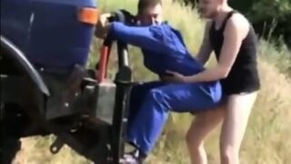 Caminhoneiro Pelado: Masturbação Ao Ar Livre