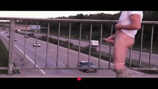 Outdoor Handjob For A Big-Cocked Hunk