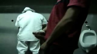 Public Handjob In A Restroom By Bigcockflasher
