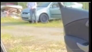 fuck place a guy has a car breakdown he just asked me for help