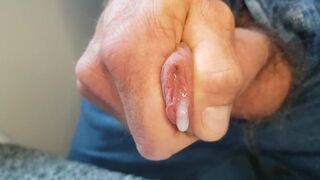 Desperate for a Hard Cum!Check out 7:20 for Close-up Cum Pumping!