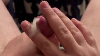 Big cock - double cumshot - lots of cum - This is my kingdom cum