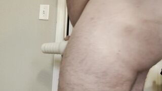 Using fleshlight and cumming on my floor