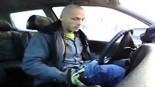 Wanking In The Car