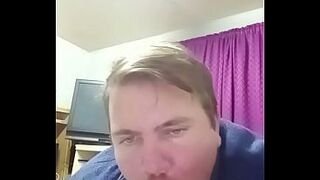 Handsome white man sucks your cock , nice and deep