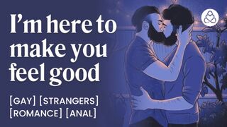 Shy bisexual guy first time gay experience | Curious fucked hard in public | ASMR deep throat and ro