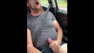 Working my stick on the highway