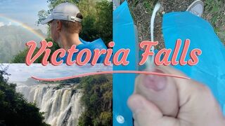 Public masturbation at Victoria Falls. I was so excited that I couldn't wait to get to the hotel