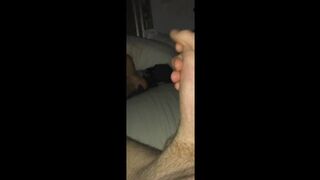 Straight Guy Wanking and Talking Dirty