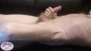love my handjob until intense moaning cumshot, close-up of MeMySelfAndMyOwn horny selfplay happy end