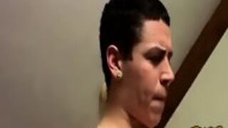 Straight Guy Slips Out Of His Boxers Exposing His Huge Cock