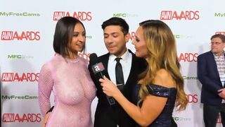 Avn Red Carpet With Pornstars - Angela White