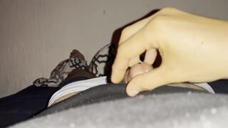 Solo guy jerking off