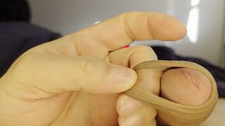 Uncut amateur close up jerk off and cum shot solo 20251224