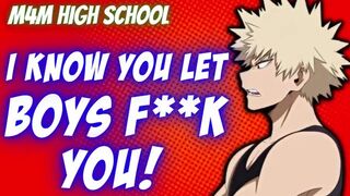 Massive School Bully Fills Your Mouth With Spunk In Detention Room