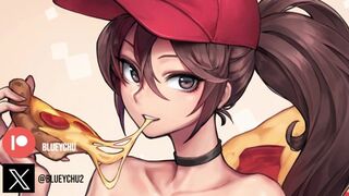Femboy Pizza Boy Wants An Extra Tip~