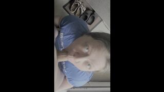 Got lucky St. Patrick's Day blowjob from my wife