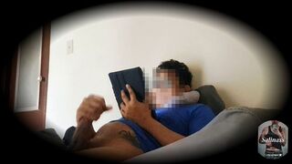 Sacándome la leche bien masiso en panama