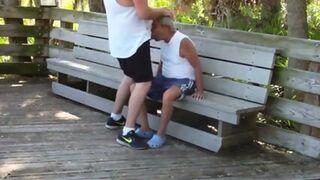 Abuelo Y Gordito: Sexo Público Con Maduros Amateurs