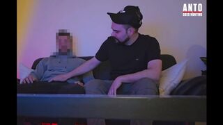 Handsome Straight Uber Driver Convinced