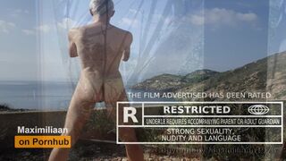 My hands slide over my body in the shower with Climax