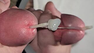 C.U.M.S - Close Up and Motion Slowed - Solo Cumshot #16