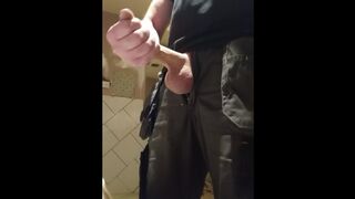 Horny at work! Had to have a wank.