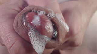 Real Dick is Here, Edging, Precumming, Big Cumshot